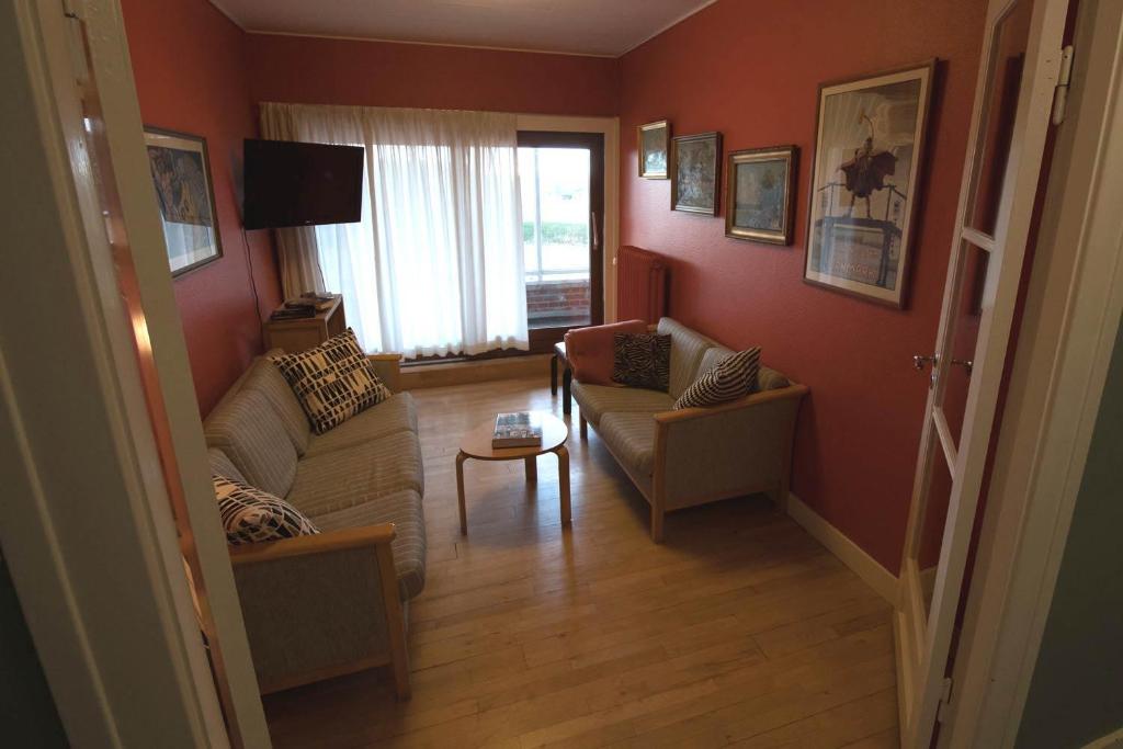 TV a/nebo společenská místnost v ubytování Hotel Lolland