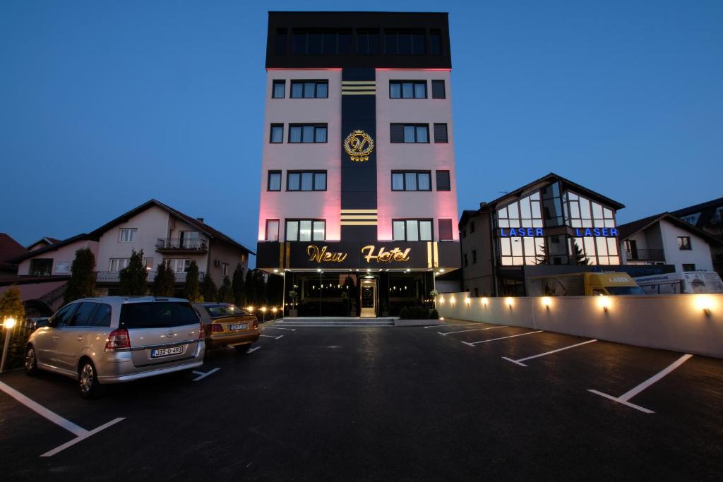 Budova, kde se hotel nachází