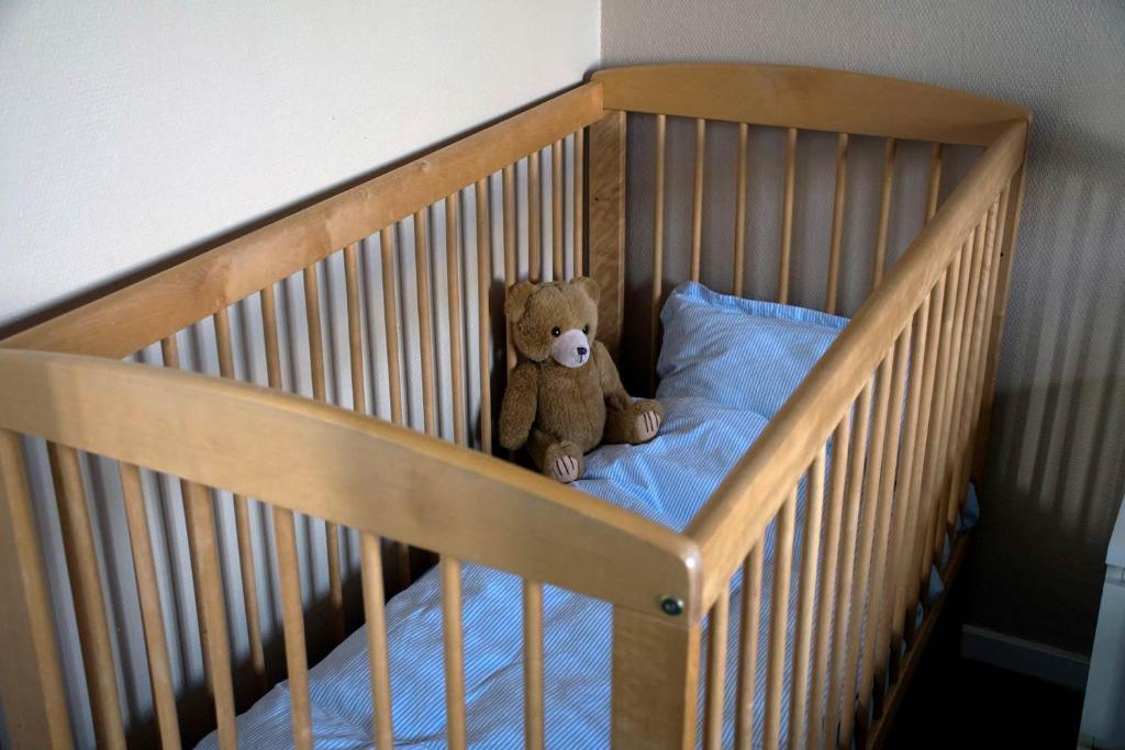 Postel nebo postele na pokoji v ubytování Hotel Lolland