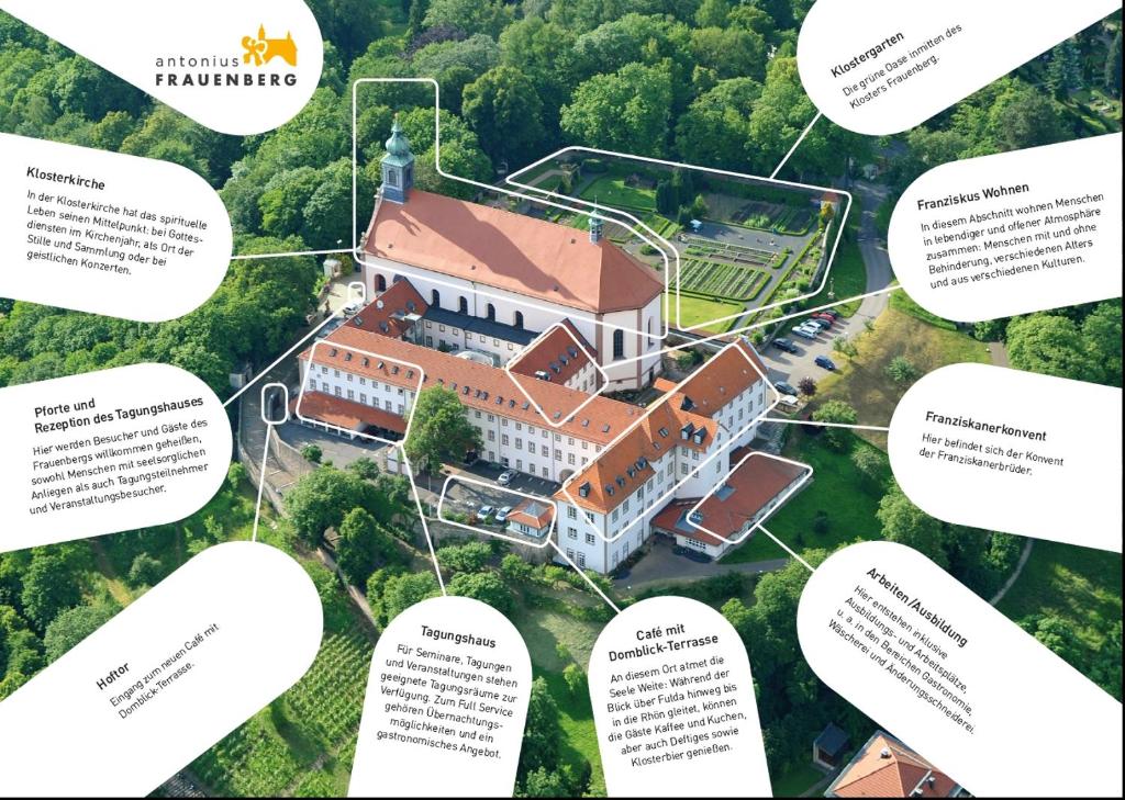 Fotografie z fotogalerie ubytování Kloster Frauenberg v destinaci Fulda
