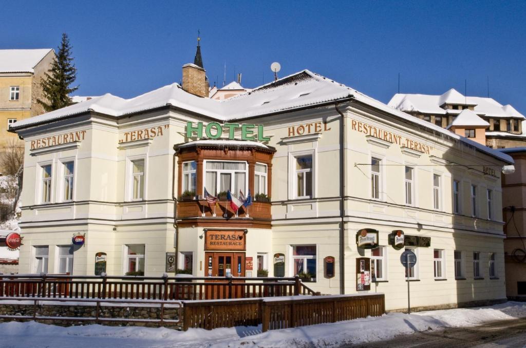 Budova, kde se hotel nachází