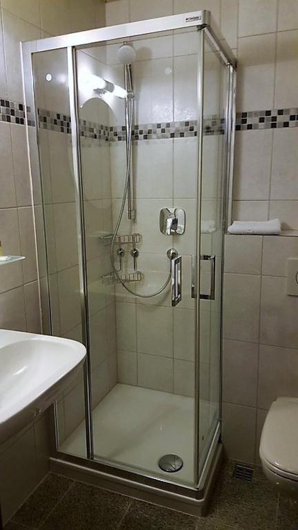 Koupelna v ubytování Hotel Schiff Nagold
