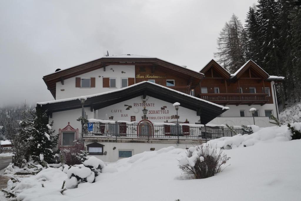 Hotel Scoiattolo v zimě