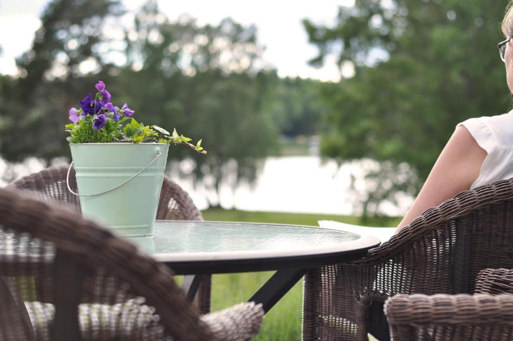 Zahrada ubytování Sköna Rum Fryksta