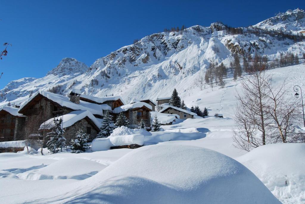 Chalet Barmaz v zimě