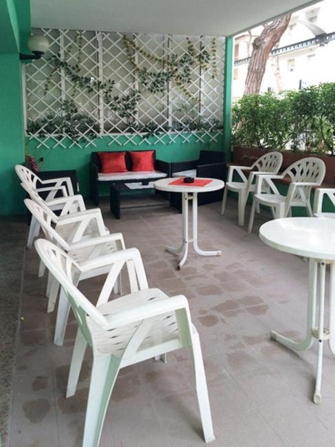 A seating area at New Prophet
