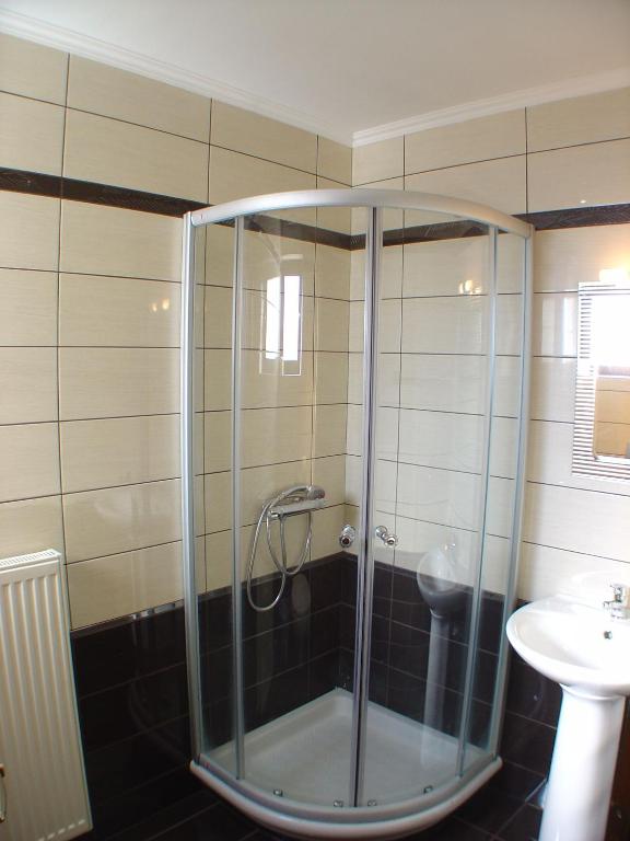 Koupelna v ubytování Ariadne Guesthouse
