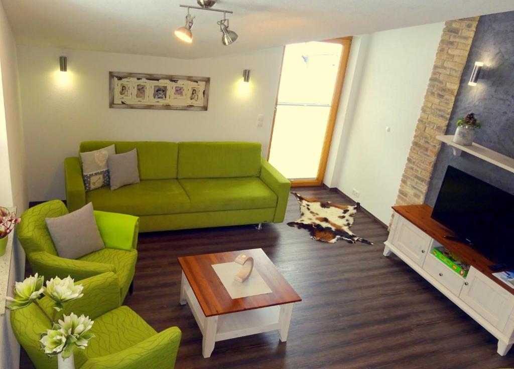 Posezení v ubytování Appartement Tirol