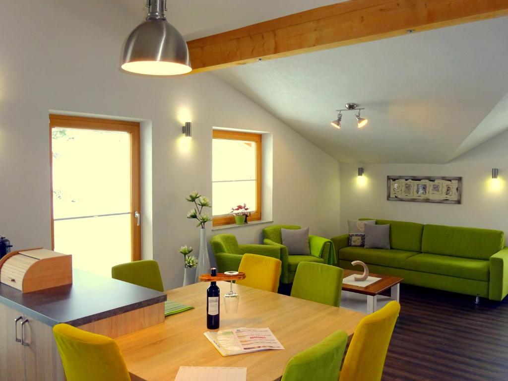 Posezení v ubytování Appartement Tirol