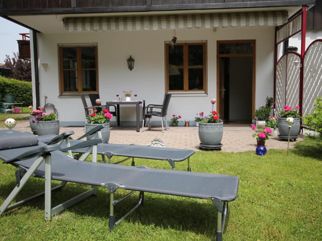 Zahrada ubytování Ferienwohnung Sabrina