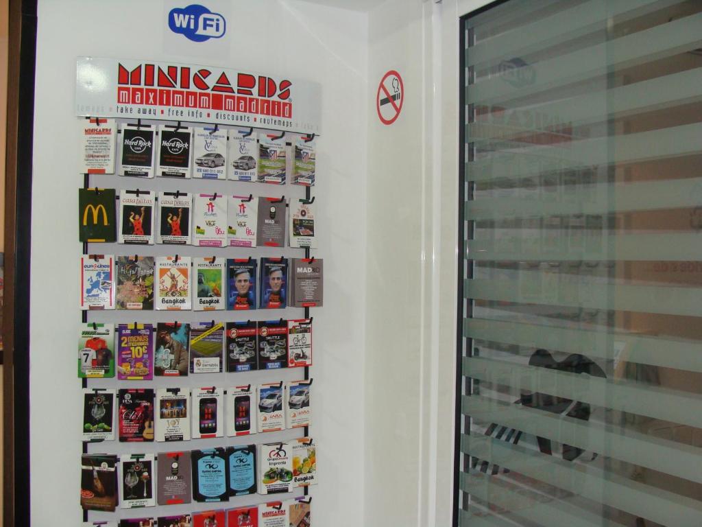 Certifikát, hodnocení, plakát nebo jiný dokument vystavený v ubytování Hostal JQ Madrid 1
