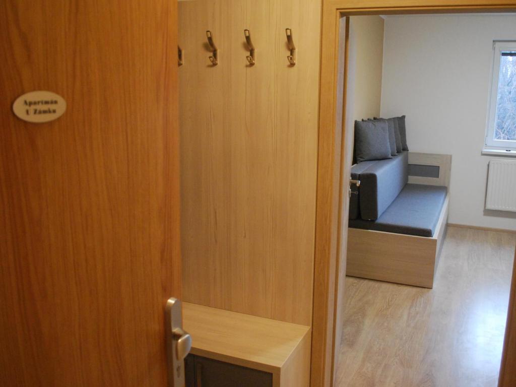 Posezení v ubytování Apartmán U Zámku
