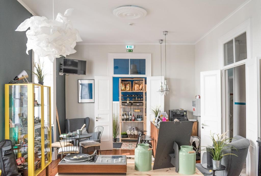 Posezení v ubytování Procyon Boutique & Suites