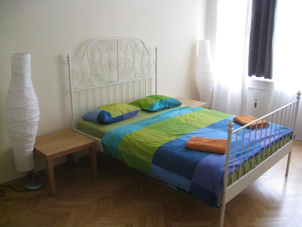 Postel nebo postele na pokoji v ubytování Ragtime