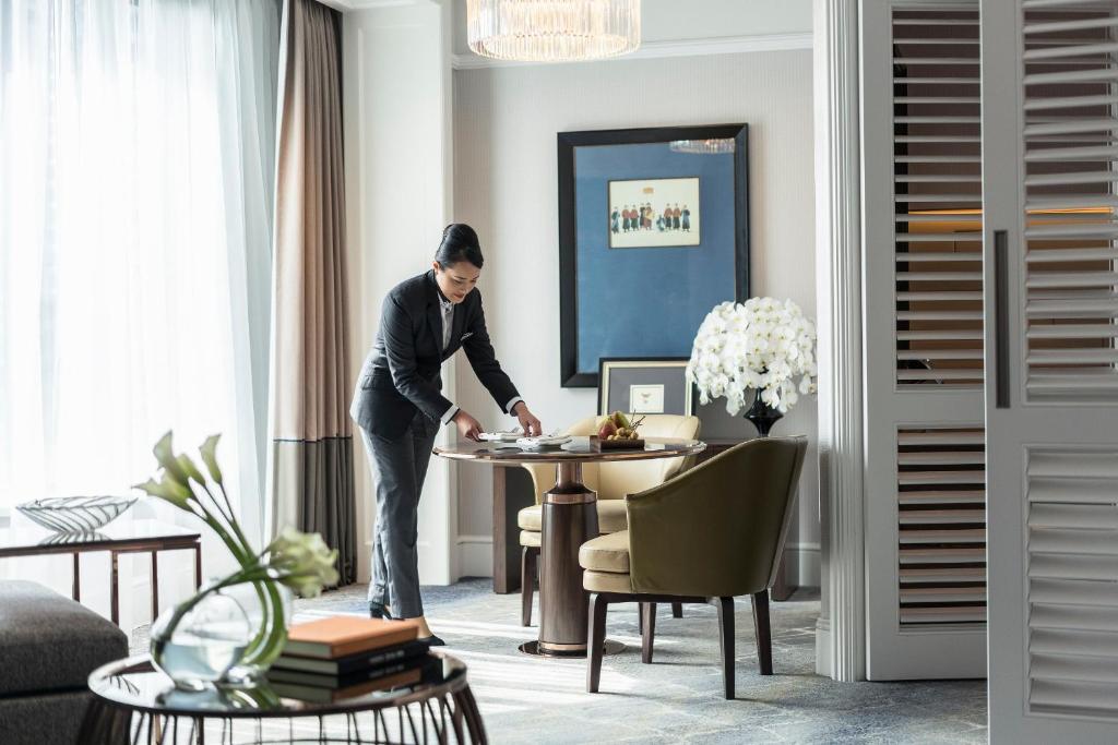 Fotografie z fotogalerie ubytování Four Seasons Hotel Singapore v Singapuru