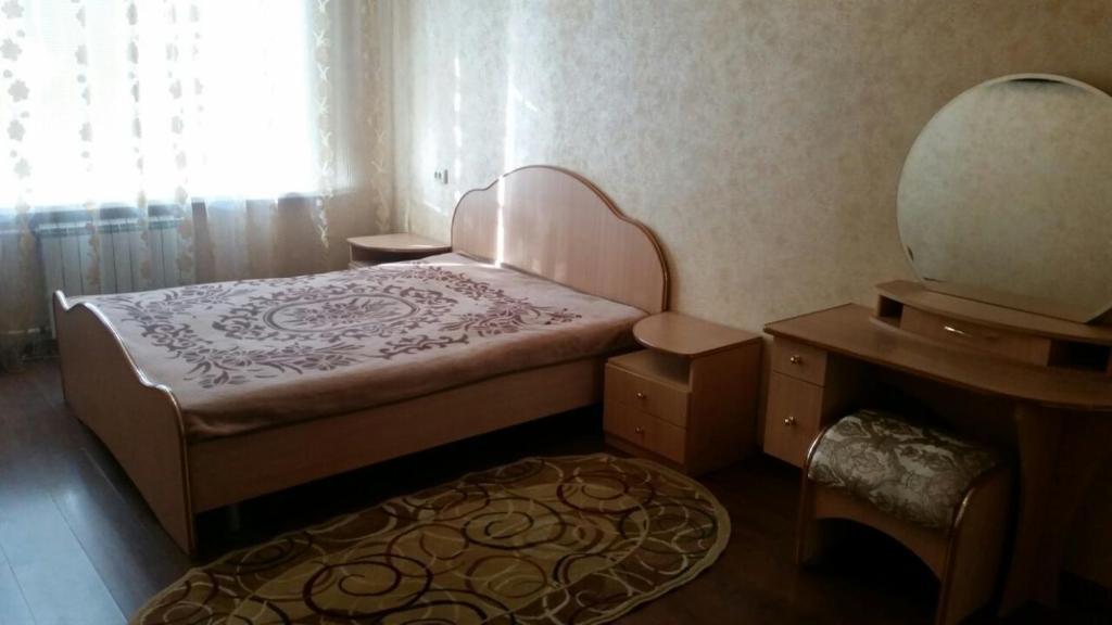  Кровать или кровати в номере Budnika 