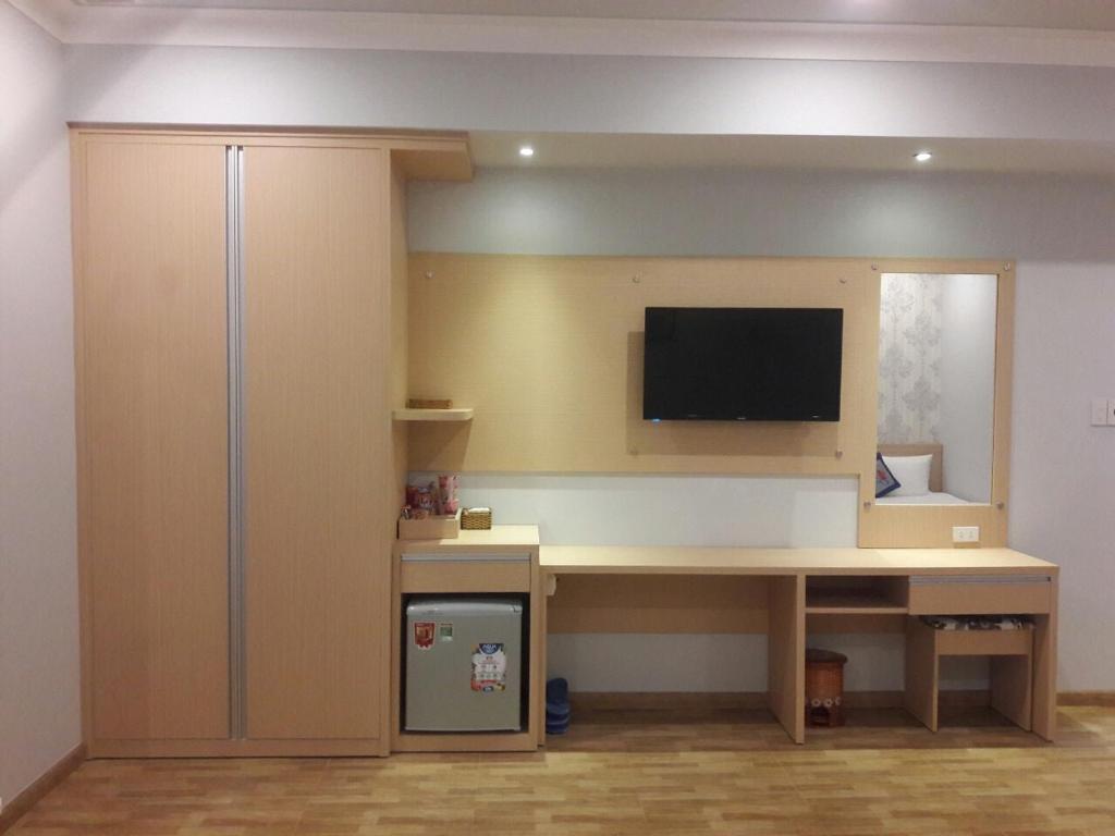 Ngoc Thanh Hotel - Drievoudige Kamer Met Uitzicht Op De Stad