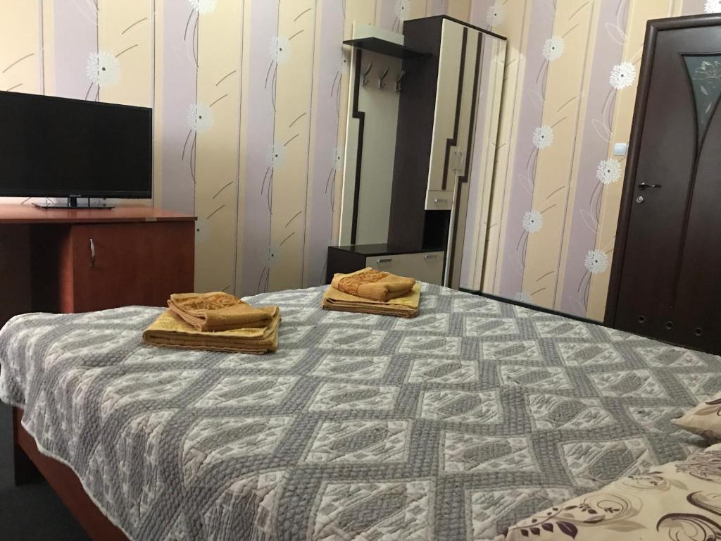 Postel nebo postele na pokoji v ubytování Domino