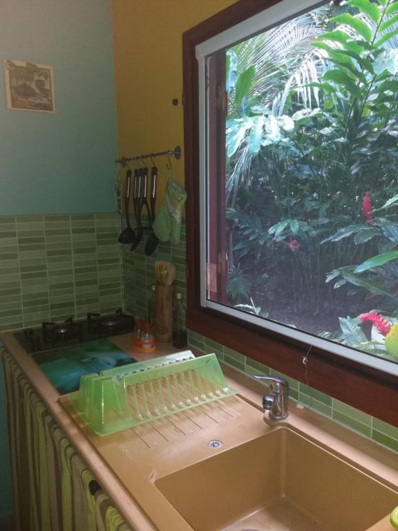 Ti Plèn Kréol - Bungalow Con Vista Al Jardín