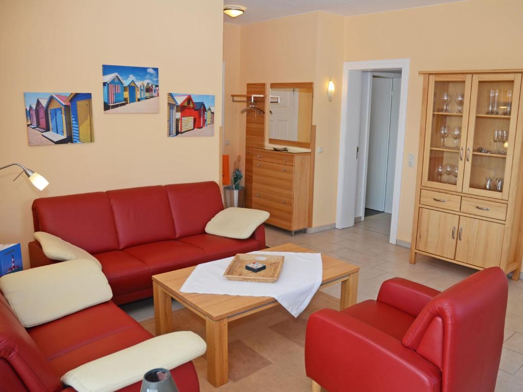 Posezení v ubytování Haus Möwe - Apt. 03