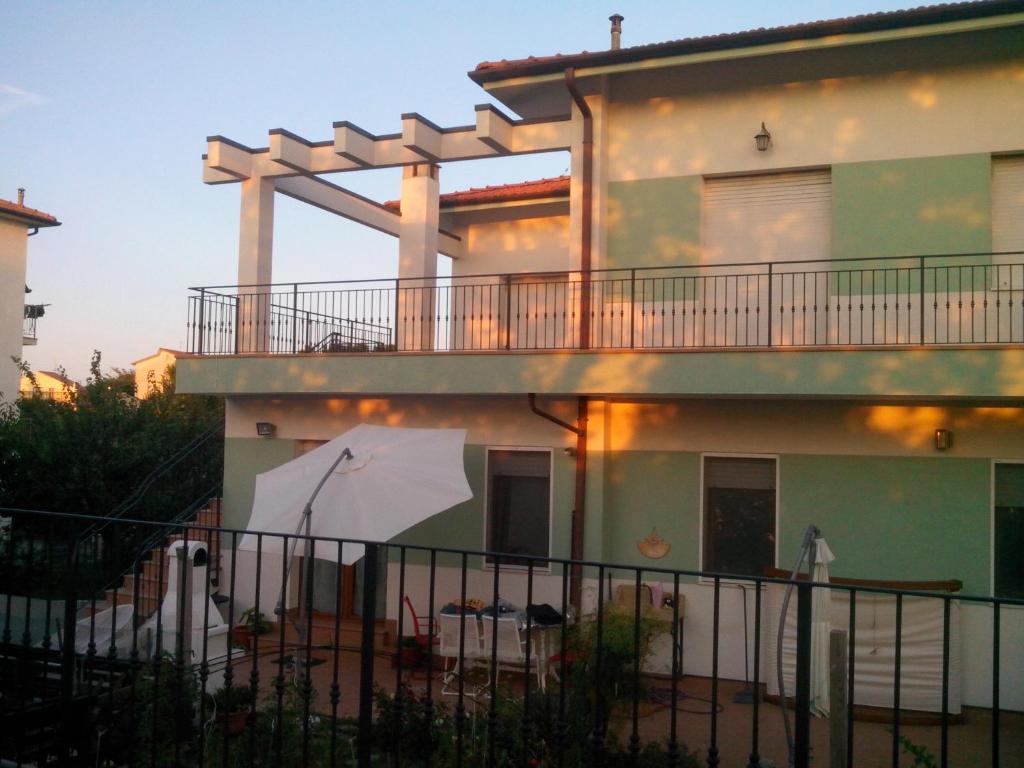 Budova, kde se bed and breakfast nachází