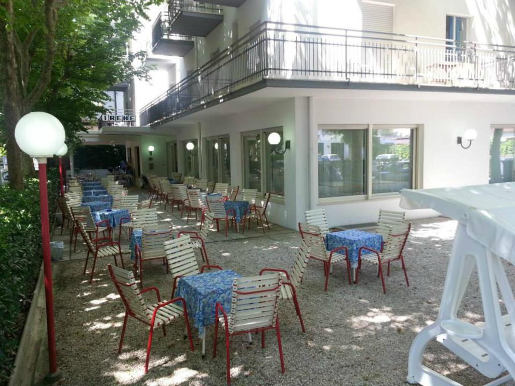 A balcony or terrace at Hotel Irene