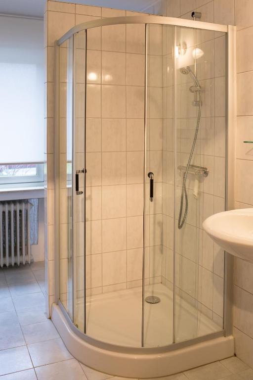 Koupelna v ubytování Haus Nova am Bollerberg
