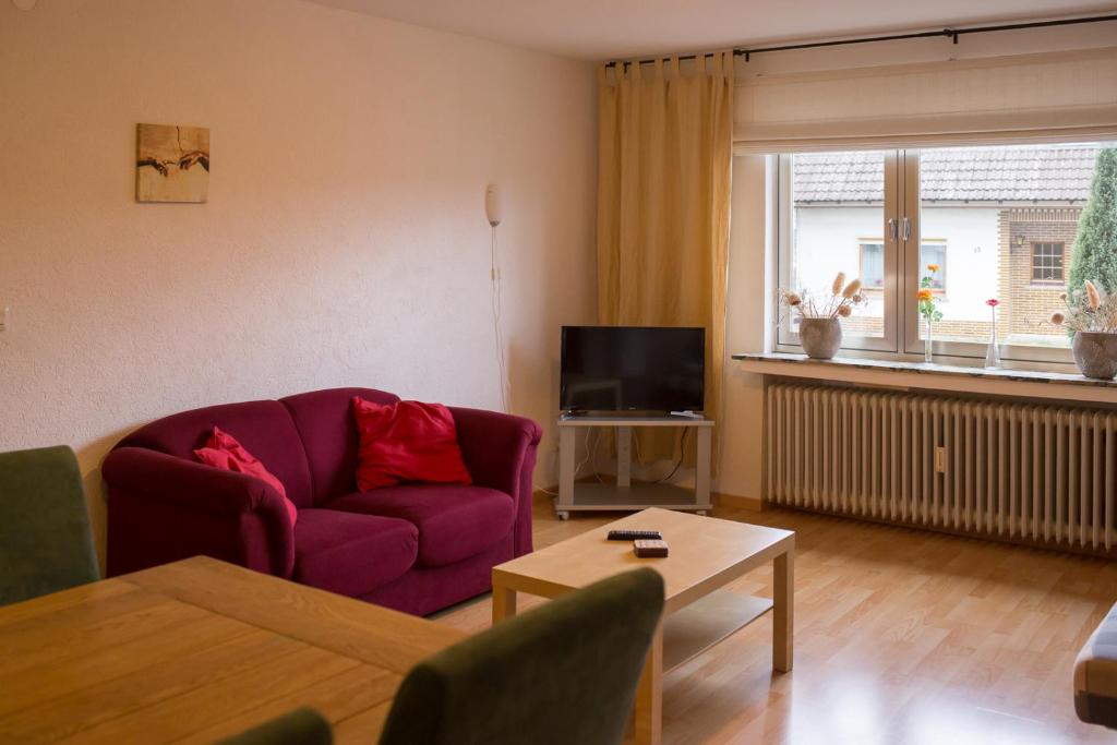 TV a/nebo společenská místnost v ubytování Haus Nova am Bollerberg
