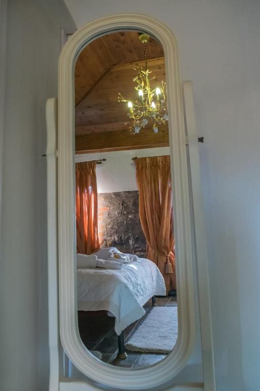 Posteľ alebo postele v izbe v ubytovaní Guesthouse Tsegani
