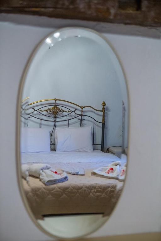 Posteľ alebo postele v izbe v ubytovaní Guesthouse Tsegani