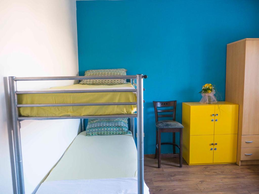 Krevet ili kreveti u jedinici u okviru objekta Hostel Kapa