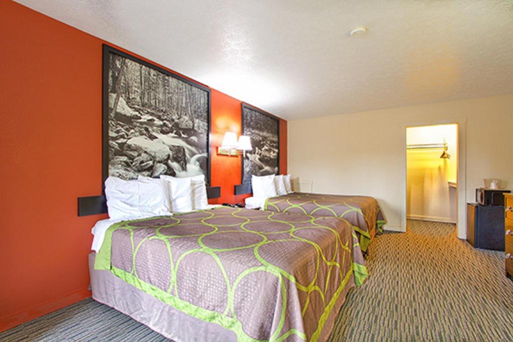 Super 8 by Wyndham Christiansburg - Habitación Con 2 Camas Grandes - Fumadores