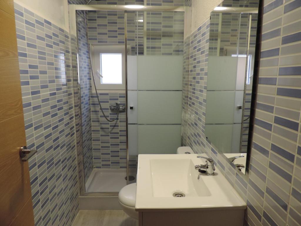 Kúpeľňa v ubytovaní Hostel El Cascabel