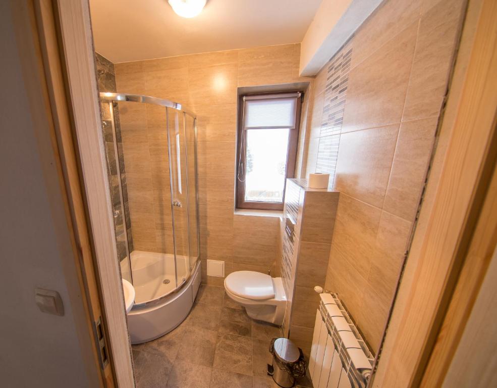 Kúpeľňa v ubytovaní Pokoje i Apartamenty Nad Potokiem