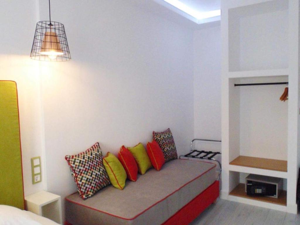 Posteľ alebo postele v izbe v ubytovaní White Bottle Superior Apartments