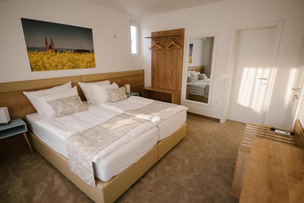 Postel nebo postele na pokoji v ubytování 2I rooms