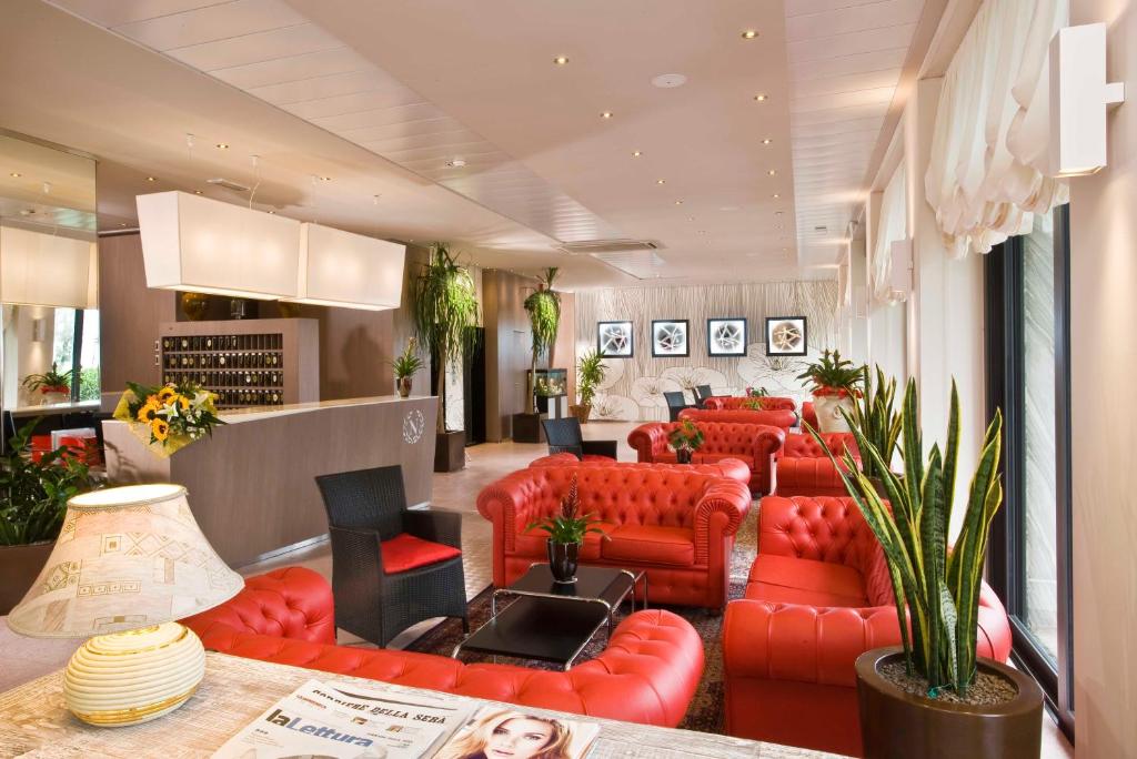 Posezení v ubytování Hotel Napoleon
