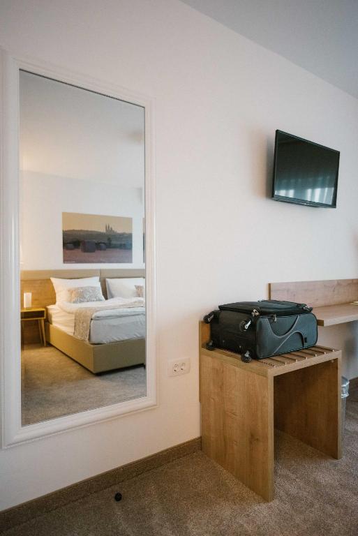 Postel nebo postele na pokoji v ubytování 2I rooms