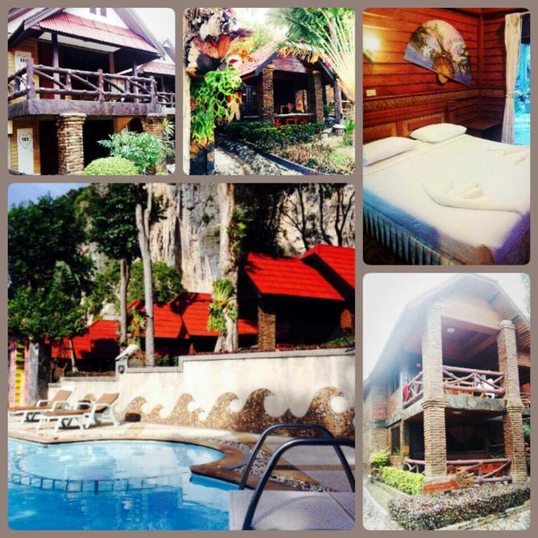 Bazén v ubytování Railay Viewpoint Resort nebo v jeho okolí