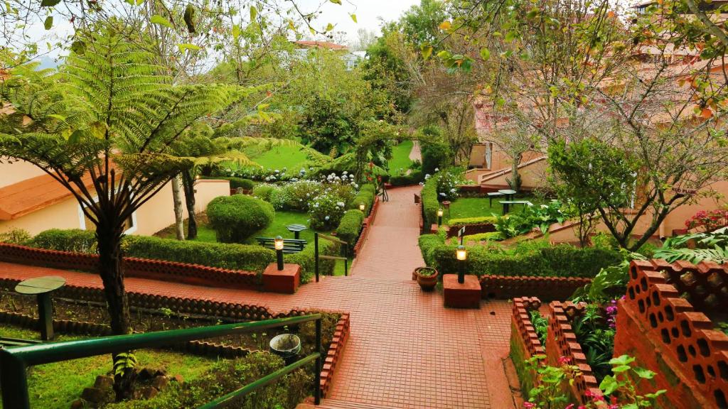 Zahrada ubytování Kodai Resort Hotel, Kodaikanal