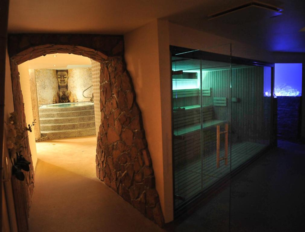 Kuchyň nebo kuchyňský kout v ubytování Hotel & Wellness Royal Astrid