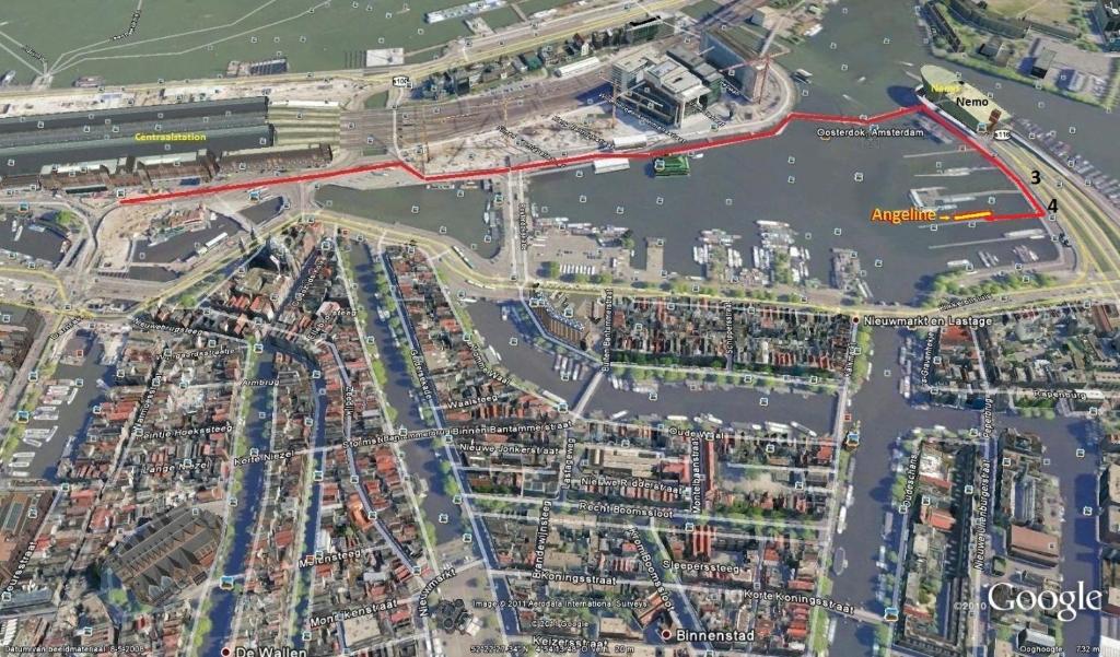 Nespecifikovaný výhled na destinaci Amsterdam nebo výhled na město při pohledu z hotelu