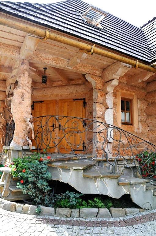 Budova, v ktorej sa horská chata nachádza