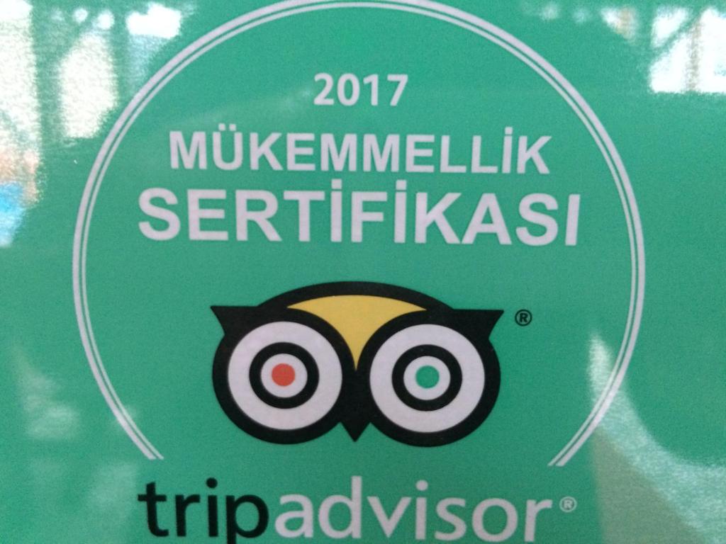 Certifikát, hodnocení, plakát nebo jiný dokument vystavený v ubytování Amasra Ceylin Otel