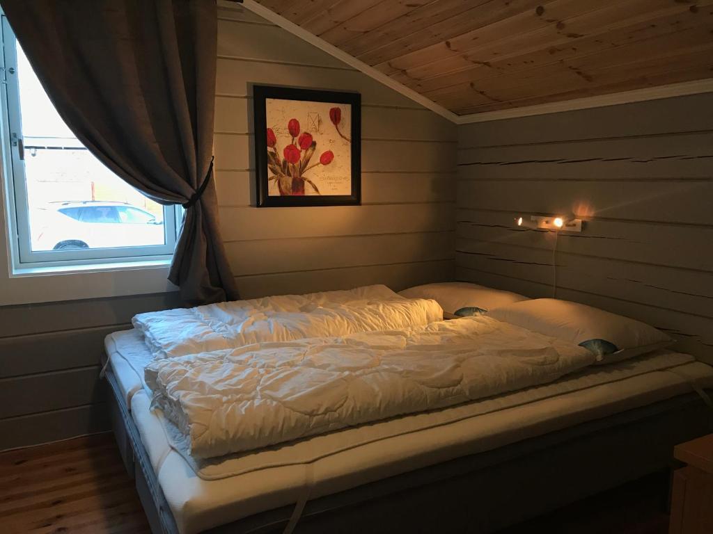 Postel nebo postele na pokoji v ubytování Åre Hårbörsta 2:64