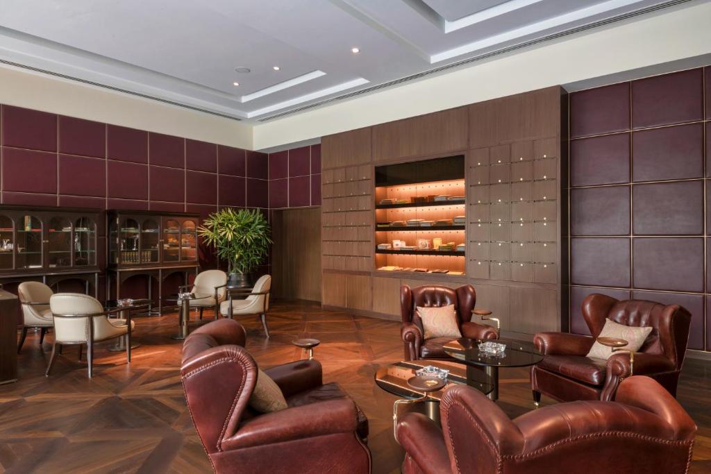Posezení v ubytování The Oberoi New Delhi