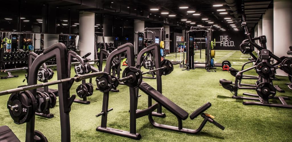 Fitness centrum a/nebo fitness zařízení v ubytování The Hotel & Athletic Club at Midtown