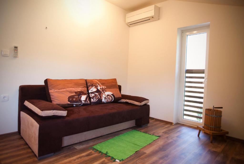 Posezení v ubytování Apartments Soča