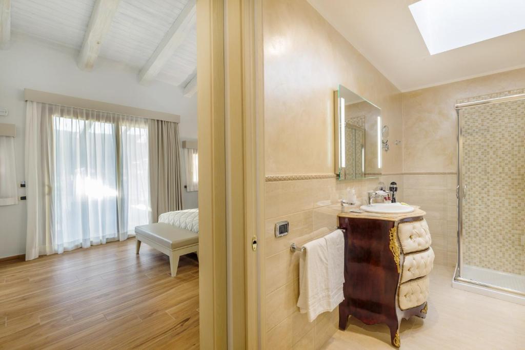 Koupelna v ubytování Hotel Sa Cheya Relais & Spa