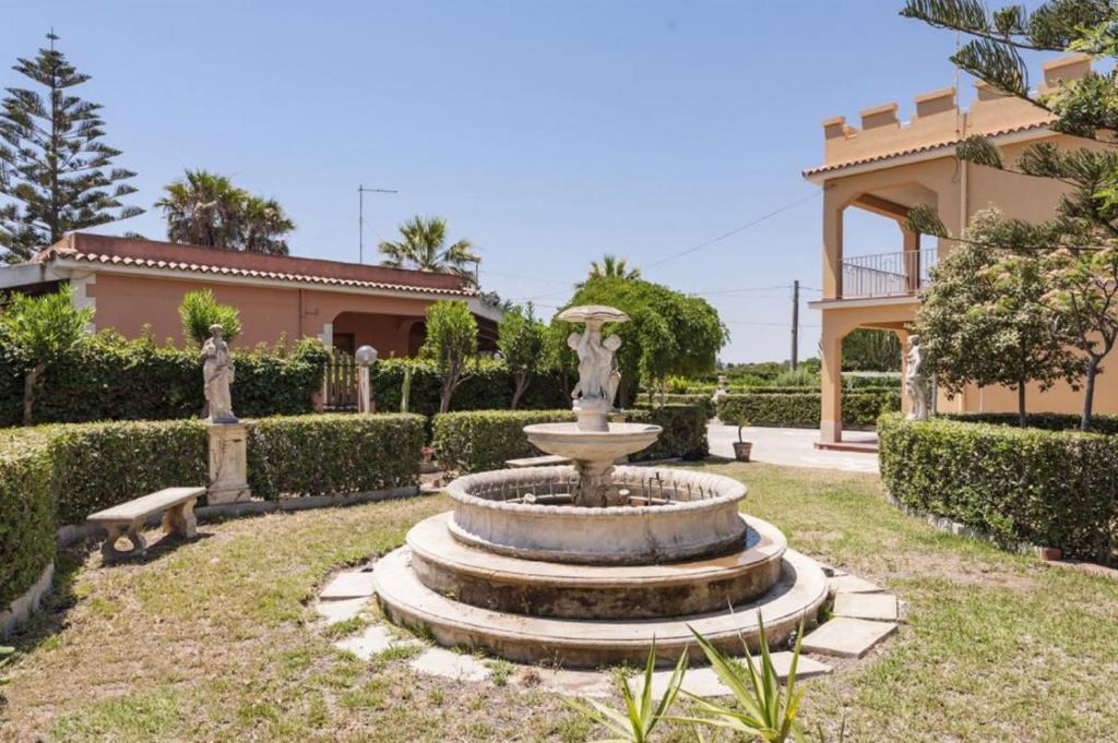 Zahrada ubytování Villa Marzia & Villa Carmela